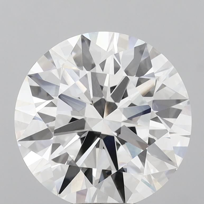 7.00 Carat Round Shaped, Ideal Cut, E Color, VVS2 Clarity, IGI Certified Lab Grown Diamond
