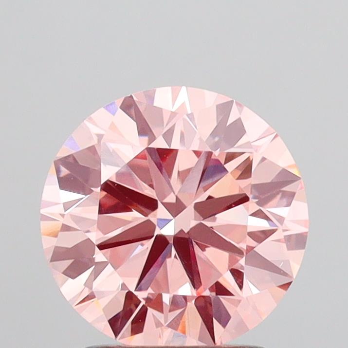1.89 Carat Round Shaped, Excellent Cut, VVS2 Clarity, IGI Certified Lab Grown Diamond