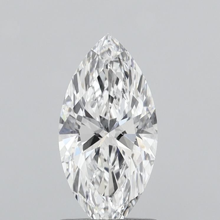 1.04 Carat Marquise Shaped, Ideal Cut, D Color, VVS1 Clarity, IGI Certified Lab Grown Diamond