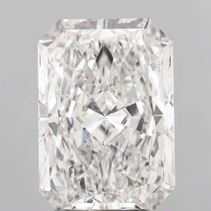 2.93 Carat Radiant Shaped, Excellent Cut, G Color, VS1 Clarity, IGI Certified Lab Grown Diamond