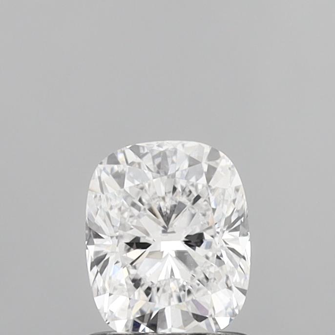 1.00 Carat Cushion Shaped, Ideal Cut, D Color, VVS2 Clarity, IGI Certified Lab Grown Diamond