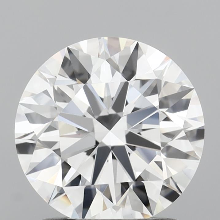 1.52 Carat Round Shaped, Ideal Cut, D Color, VVS2 Clarity, IGI Certified Lab Grown Diamond