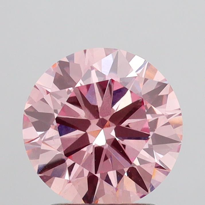 2.07 Carat Round Shaped, Ideal Cut, VS1 Clarity, IGI Certified Lab Grown Diamond