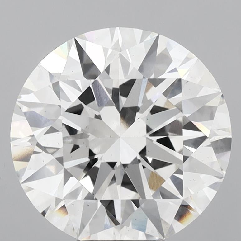 7.07 Carat Round Shaped, Excellent Cut, F Color, VS2 Clarity, IGI Certified Lab Grown Diamond