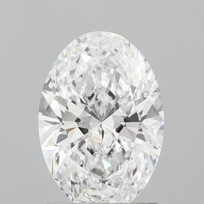 1.70 Carat Oval Shaped, Ideal Cut, D Color, IF Clarity, IGI Certified Lab Grown Diamond