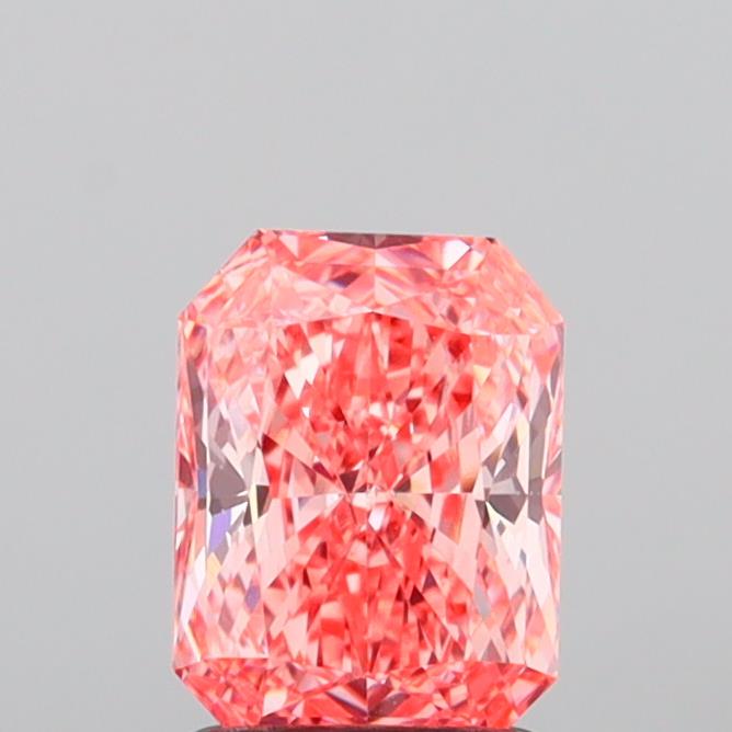 1.45 Carat Radiant Shaped, Ideal Cut, VS1 Clarity, IGI Certified Lab Grown Diamond