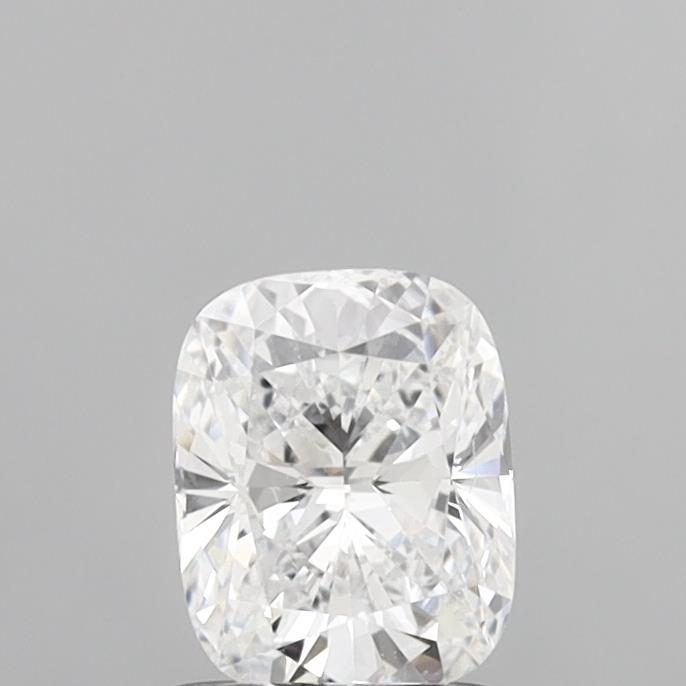 1.03 Carat Cushion Shaped, Ideal Cut, D Color, VVS2 Clarity, IGI Certified Lab Grown Diamond