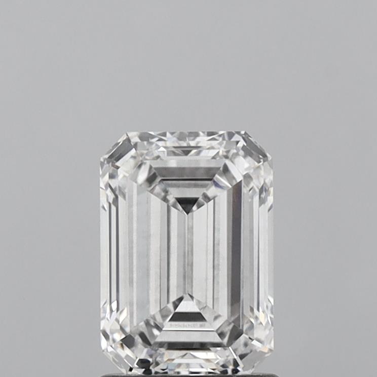 1.55 Carat Emerald Shaped, Ideal Cut, G Color, VS1 Clarity, IGI Certified Lab Grown Diamond