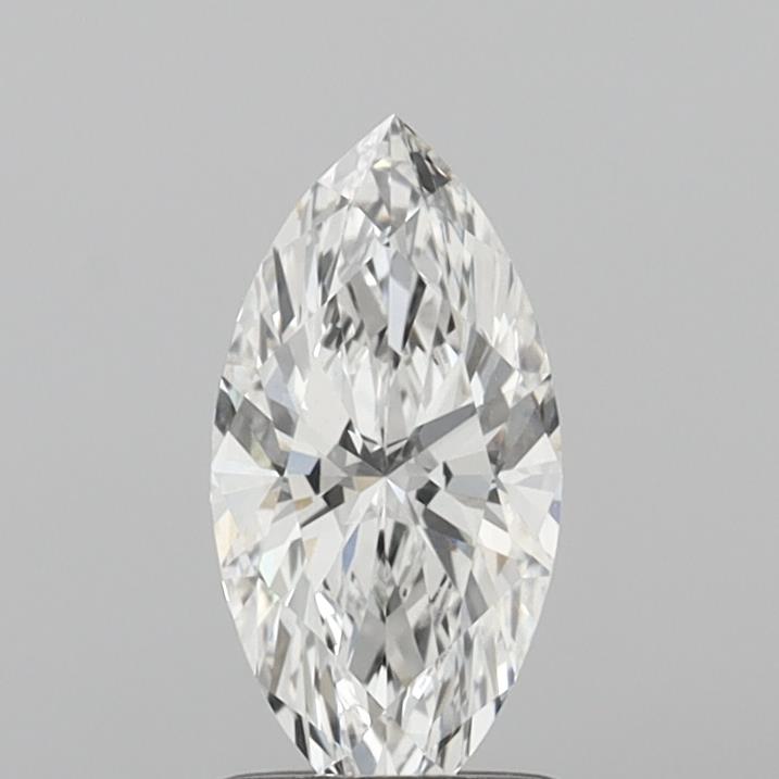 1.03 Carat Marquise Shaped, Ideal Cut, F Color, VVS2 Clarity, IGI Certified Lab Grown Diamond