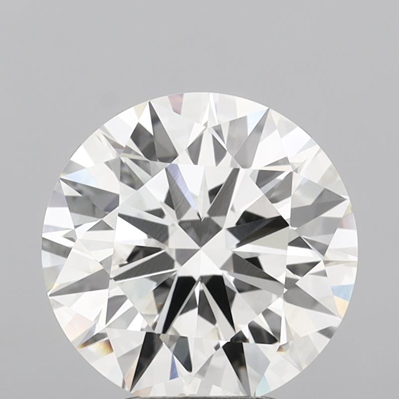 4.01 Carat Round Shaped, Ideal Cut, H Color, VS2 Clarity, IGI Certified Lab Grown Diamond