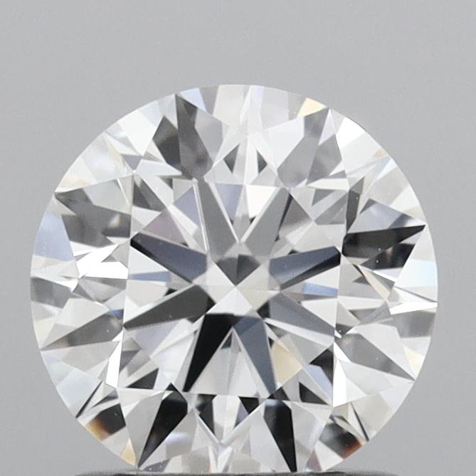 1.07 Carat Round Shaped, Ideal Cut, D Color, VS1 Clarity, IGI Certified Lab Grown Diamond