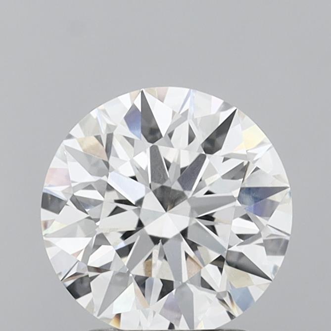 2.08 Carat Round Shaped, Ideal Cut, E Color, VVS2 Clarity, IGI Certified Lab Grown Diamond