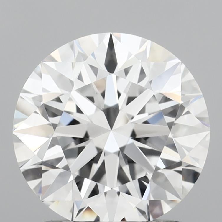 1.55 Carat Round Shaped, Excellent Cut, D Color, VS1 Clarity, IGI Certified Lab Grown Diamond
