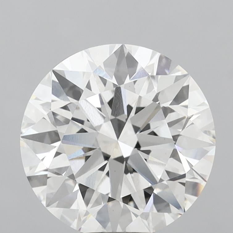 6.09 Carat Round Shaped, Excellent Cut, E Color, VS1 Clarity, IGI Certified Lab Grown Diamond