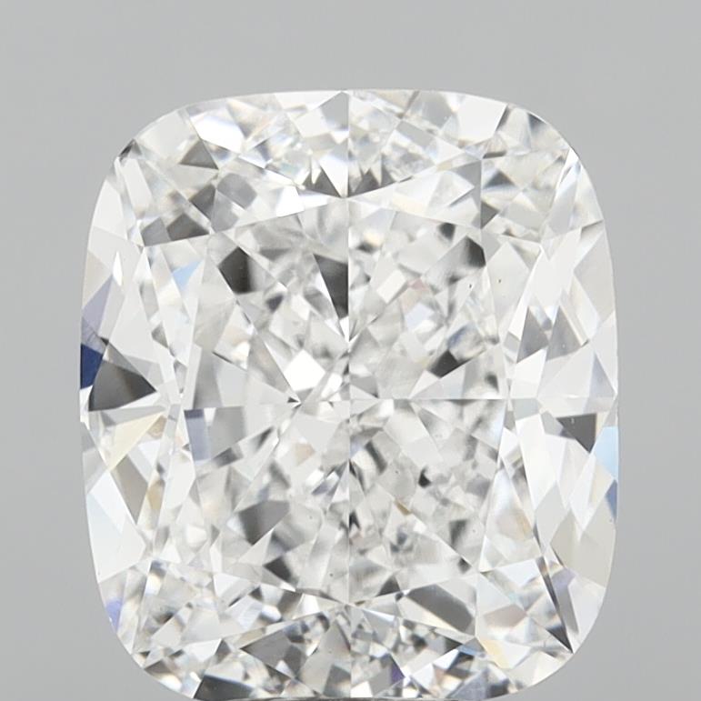 6.06 Carat Cushion Shaped, Ideal Cut, E Color, VS1 Clarity, IGI Certified Lab Grown Diamond