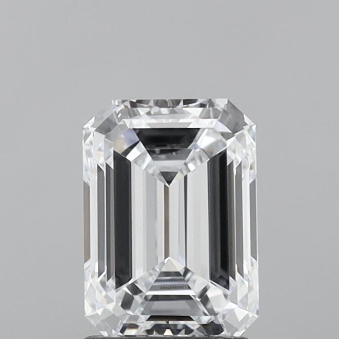 1.60 Carat Emerald Shaped, Ideal Cut, F Color, IF Clarity, IGI Certified Lab Grown Diamond