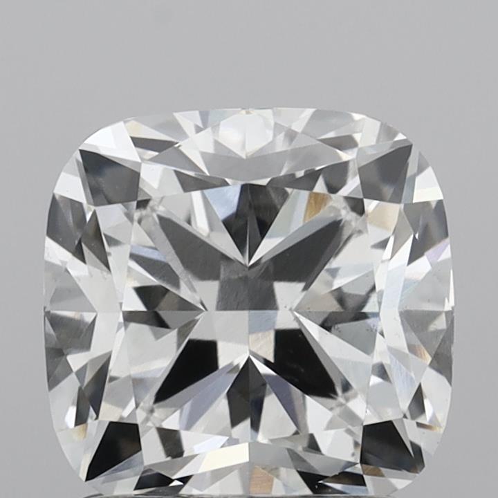 2.04 Carat Cushion Shaped, Ideal Cut, E Color, VS2 Clarity, IGI Certified Lab Grown Diamond