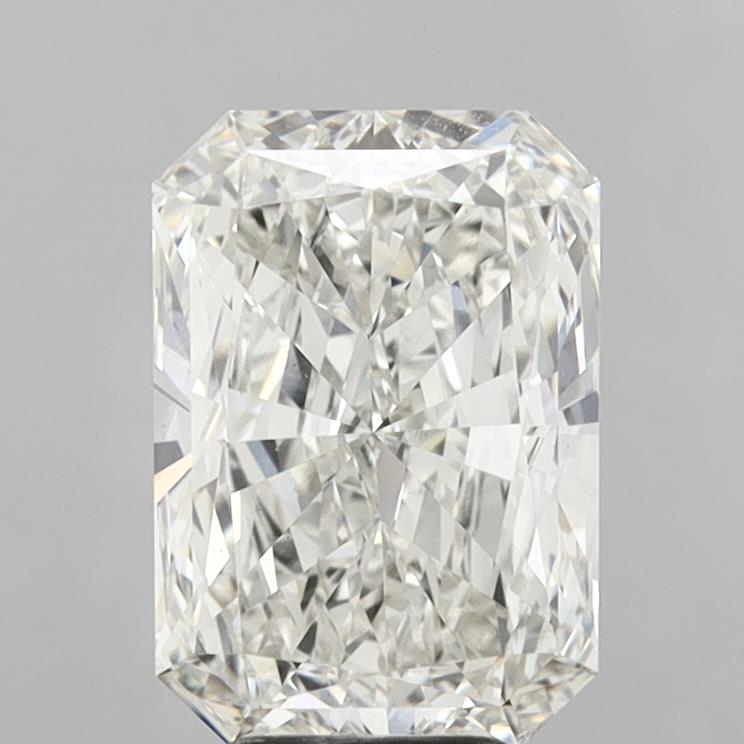 5.08 Carat Radiant Shaped, Excellent Cut, H Color, VS1 Clarity, IGI Certified Lab Grown Diamond
