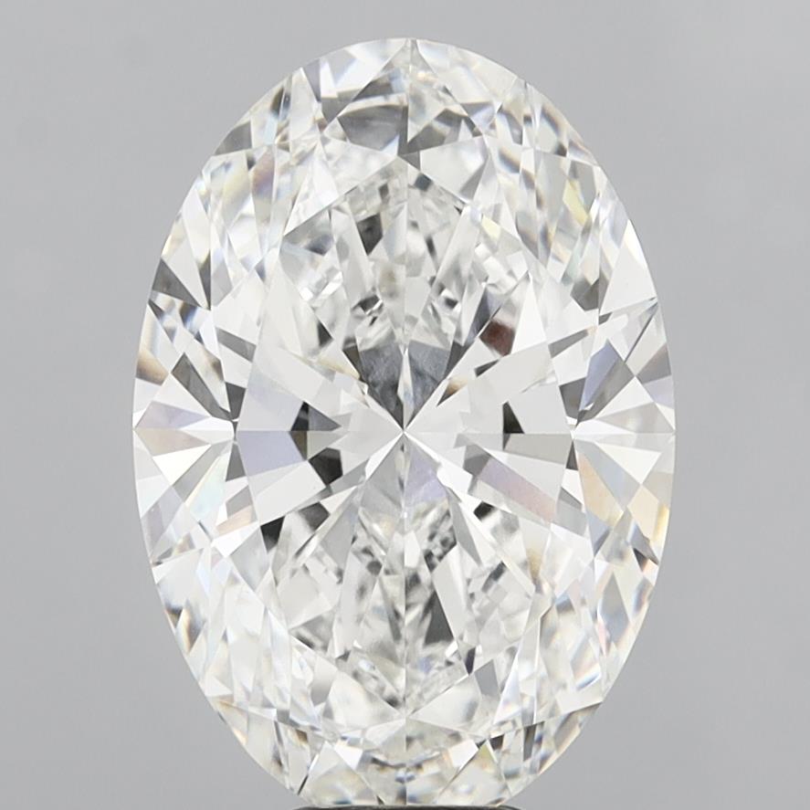 10.52 Carat Oval Shaped, Ideal Cut, F Color, VVS2 Clarity, IGI Certified Lab Grown Diamond