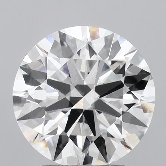 2.68 Carat Round Shaped, Ideal Cut, E Color, VVS2 Clarity, IGI Certified Lab Grown Diamond
