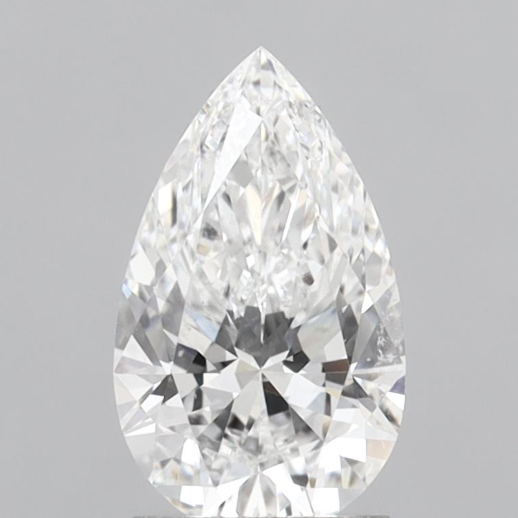 1.83 Carat Pear Shaped, Ideal Cut, E Color, FL Clarity, IGI Certified Lab Grown Diamond