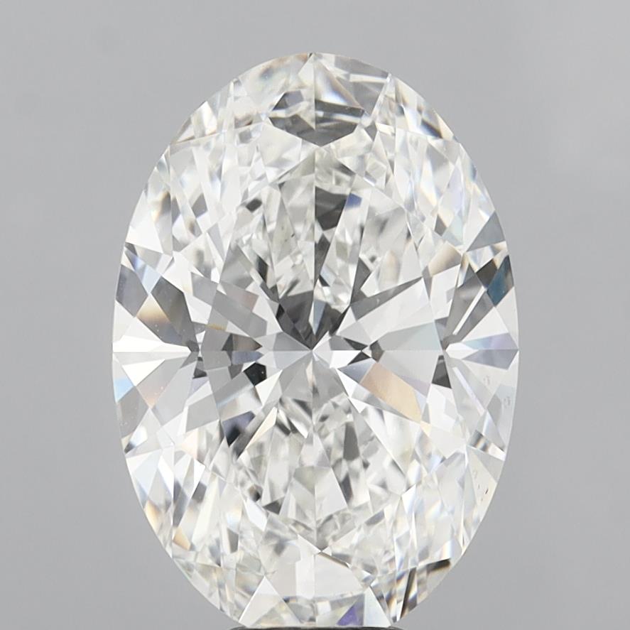 9.58 Carat Oval Shaped, Ideal Cut, F Color, VVS2 Clarity, IGI Certified Lab Grown Diamond