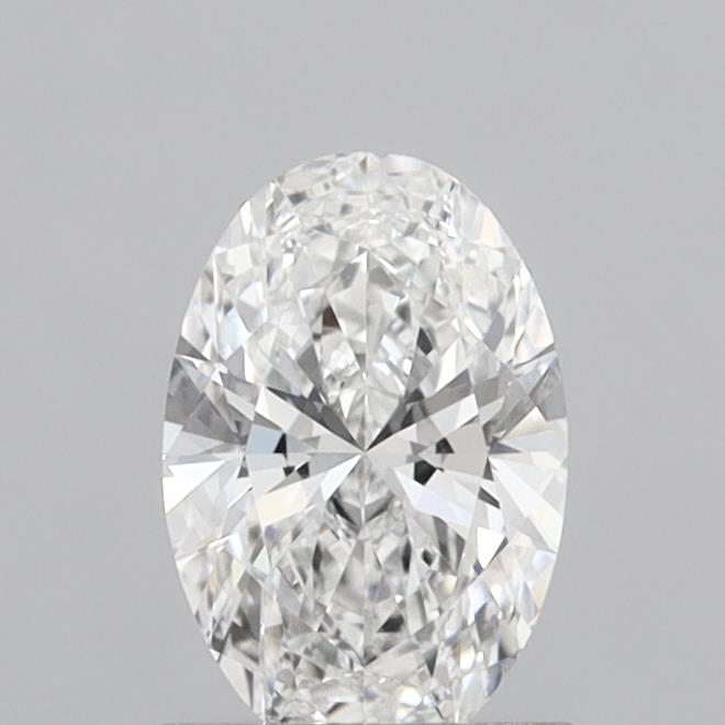1.08 Carat Oval Shaped, Ideal Cut, D Color, VVS1 Clarity, IGI Certified Lab Grown Diamond