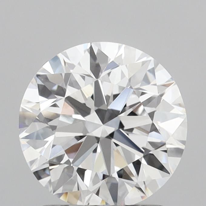 1.58 Carat Round Shaped, Excellent Cut, D Color, VVS1 Clarity, IGI Certified Lab Grown Diamond