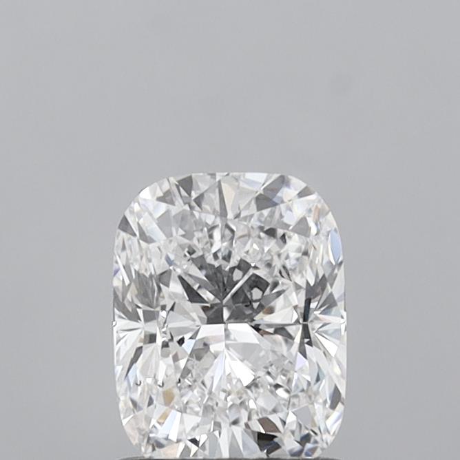 1.00 Carat Cushion Shaped, Ideal Cut, D Color, VS2 Clarity, IGI Certified Lab Grown Diamond