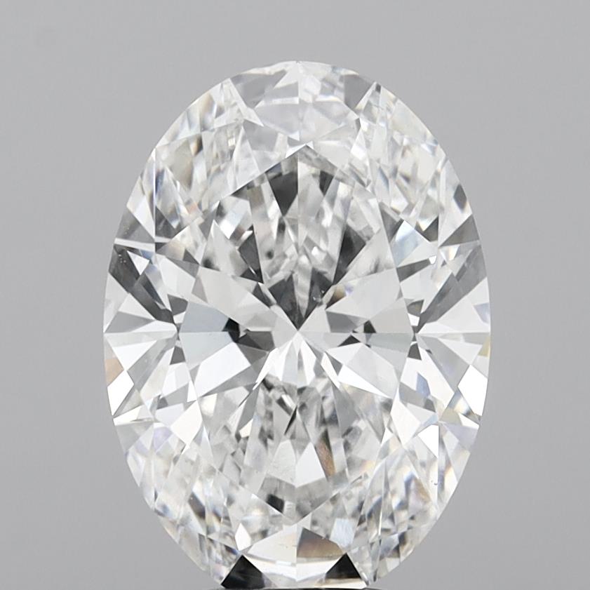 5.33 Carat Oval Shaped, Ideal Cut, E Color, VS1 Clarity, IGI Certified Lab Grown Diamond