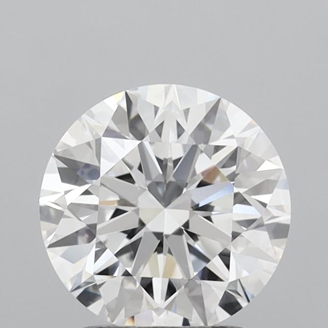 2.03 Carat Round Shaped, Ideal Cut, D Color, VS2 Clarity, IGI Certified Lab Grown Diamond