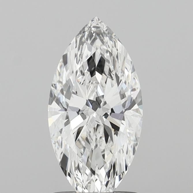 1.07 Carat Marquise Shaped, Ideal Cut, E Color, VVS2 Clarity, IGI Certified Lab Grown Diamond