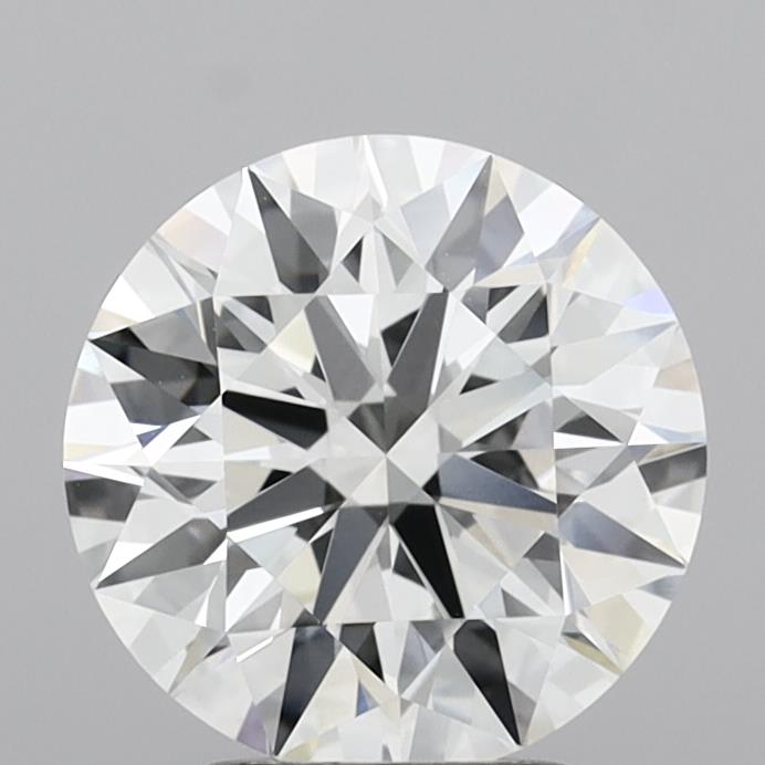 3.08 Carat Round Shaped, Ideal Cut, E Color, VVS2 Clarity, IGI Certified Lab Grown Diamond