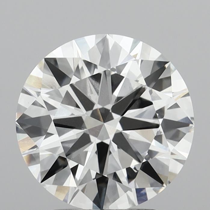 3.01 Carat Round Shaped, Excellent Cut, E Color, VVS2 Clarity, IGI Certified Lab Grown Diamond