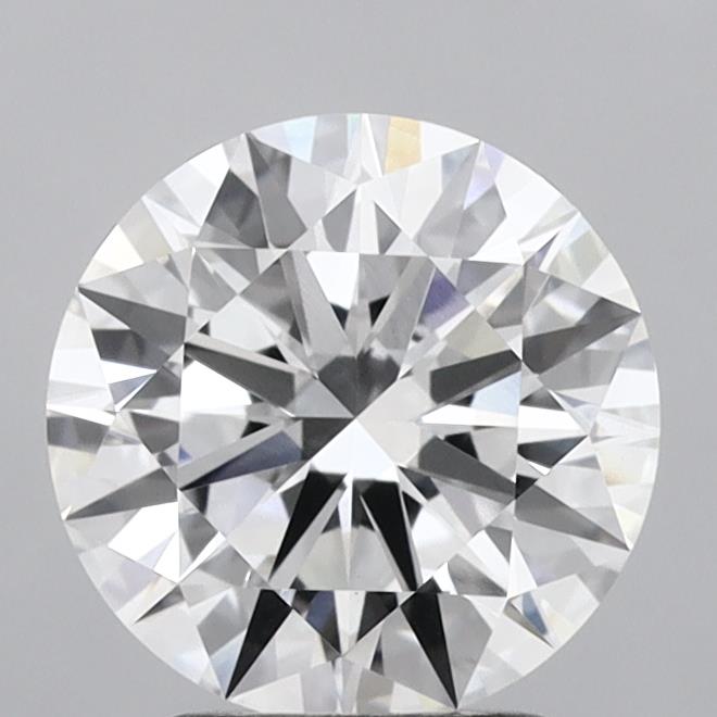 2.62 Carat Round Shaped, Ideal Cut, E Color, VVS2 Clarity, IGI Certified Lab Grown Diamond