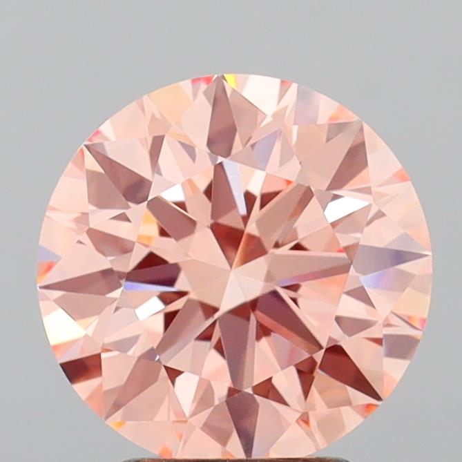 2.93 Carat Round Shaped, Ideal Cut, VVS2 Clarity, IGI Certified Lab Grown Diamond