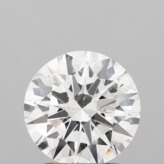 1.71 Carat Round Shaped, Excellent Cut, F Color, VS2 Clarity, IGI Certified Lab Grown Diamond