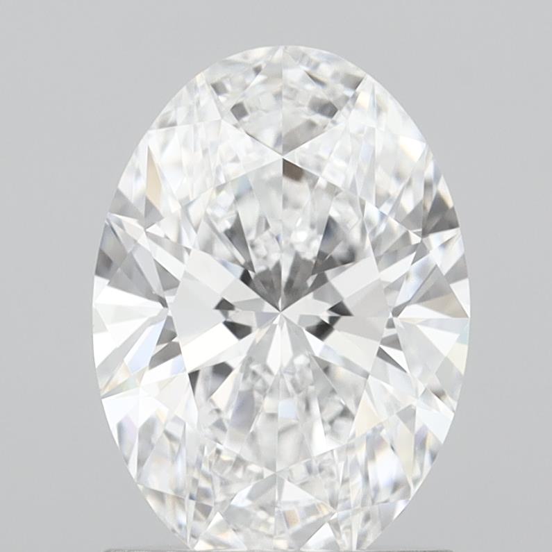 1.45 Carat Oval Shaped, Very Good Cut, D Color, VVS1 Clarity, IGI Certified Lab Grown Diamond