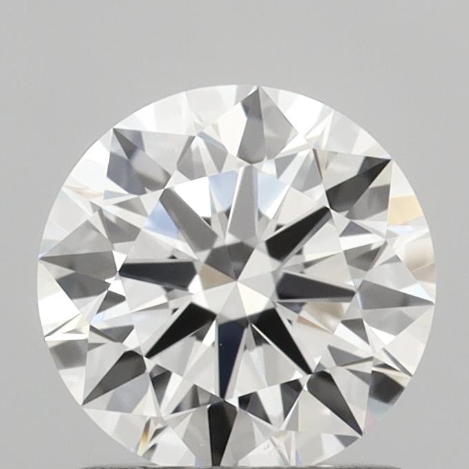 1.04 Carat Round Shaped, Ideal Cut, E Color, VVS2 Clarity, IGI Certified Lab Grown Diamond