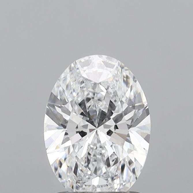 1.23 Carat Oval Shaped, Ideal Cut, E Color, IF Clarity, IGI Certified Lab Grown Diamond