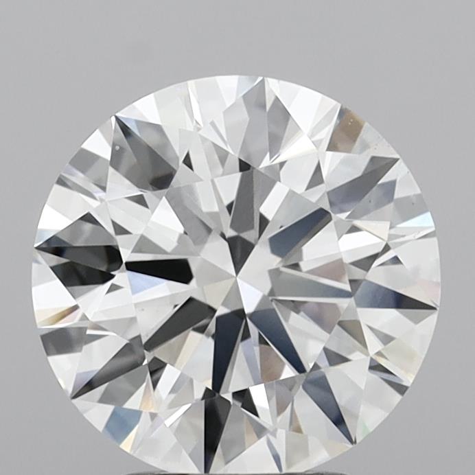 3.27 Carat Round Shaped, Ideal Cut, E Color, VS1 Clarity, IGI Certified Lab Grown Diamond