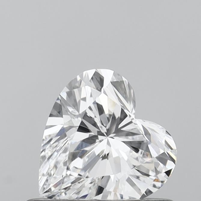 0.52 Carat Heart Shaped, Very Good Cut, D Color, VS1 Clarity, IGI Certified Lab Grown Diamond