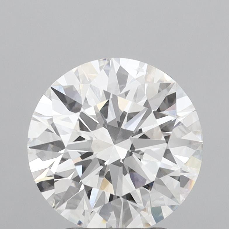 2.59 Carat Round Shaped, Ideal Cut, E Color, VVS2 Clarity, IGI Certified Lab Grown Diamond