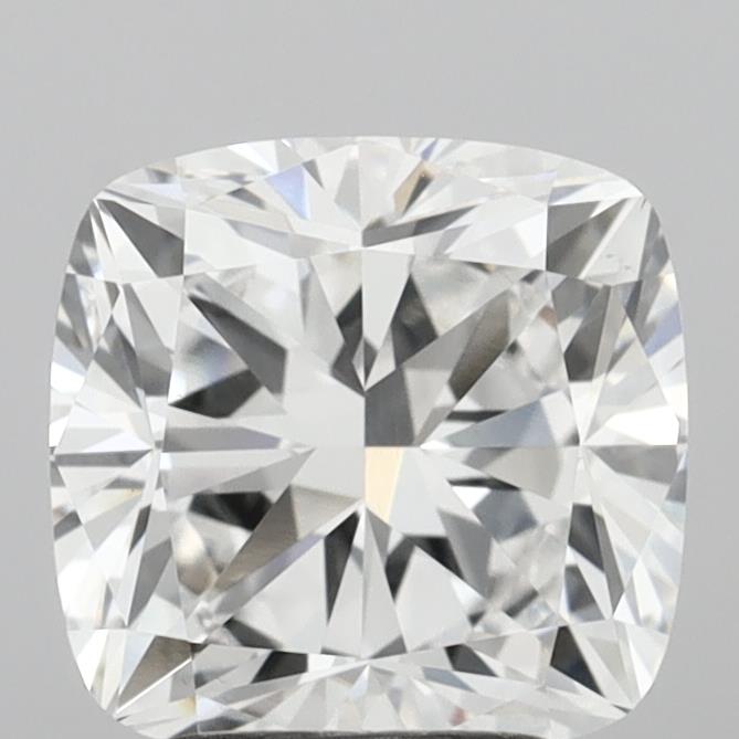 3.07 Carat Cushion Shaped, Ideal Cut, D Color, VVS2 Clarity, IGI Certified Lab Grown Diamond