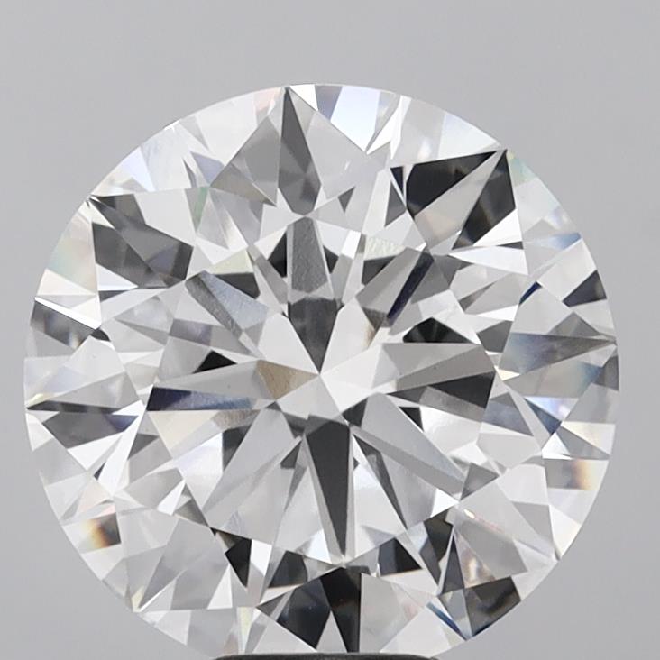 9.07 Carat Round Shaped, Ideal Cut, E Color, VVS2 Clarity, IGI Certified Lab Grown Diamond