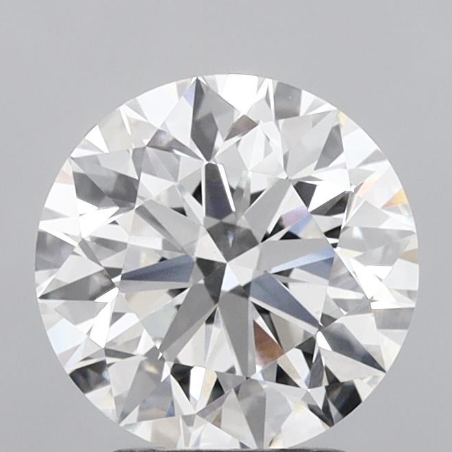 2.72 Carat Round Shaped, Excellent Cut, E Color, VVS2 Clarity, IGI Certified Lab Grown Diamond