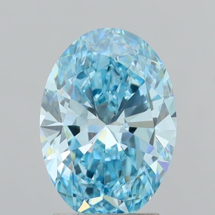2.42 Carat Oval Shaped, Very Good Cut, VVS2 Clarity, IGI Certified Lab Grown Diamond
