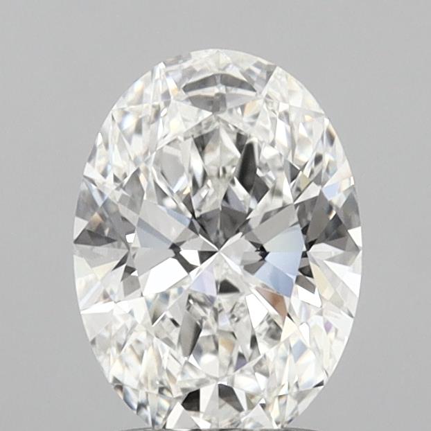 1.51 Carat Oval Shaped, Ideal Cut, F Color, VVS2 Clarity, IGI Certified Lab Grown Diamond