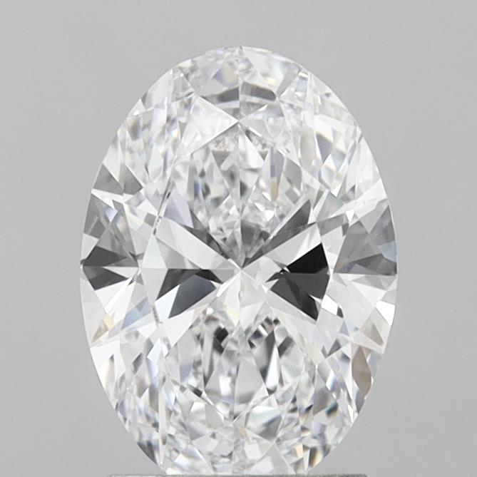 2.08 Carat Oval Shaped, Ideal Cut, E Color, VVS2 Clarity, IGI Certified Lab Grown Diamond