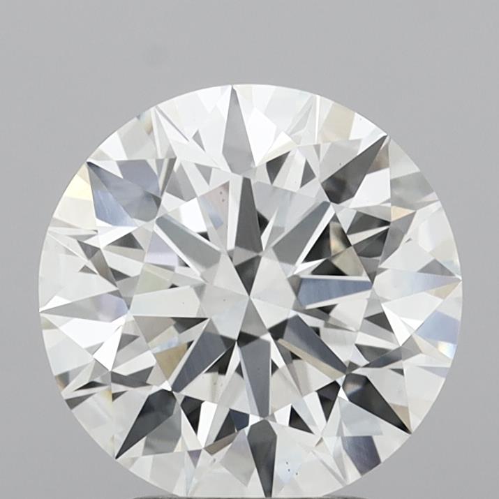 3.20 Carat Round Shaped, Excellent Cut, E Color, VVS2 Clarity, IGI Certified Lab Grown Diamond